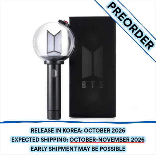 [PREORDER] [SHIPS IN OCT-NOV OR EARLIER] BTS OFFICIAL LIGHT STICK VER.4
