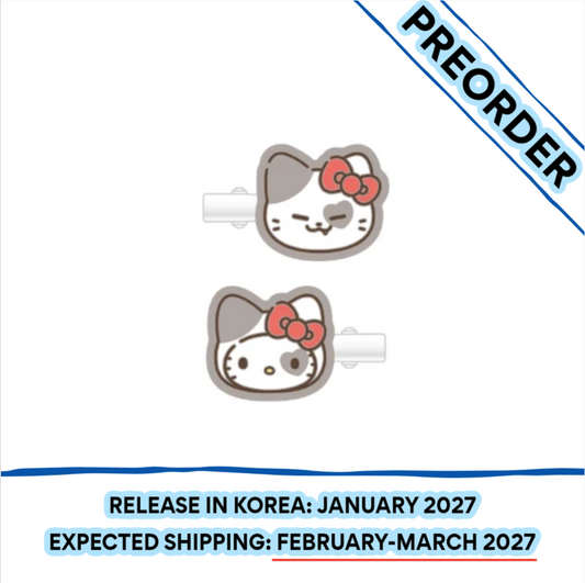 [PREORDER] [SHIPS IN FEB-MARCH 2027] ITZY - TWINZY X HELLO KITTY OFFICIAL MD MULTI CLIP (Member Choice)