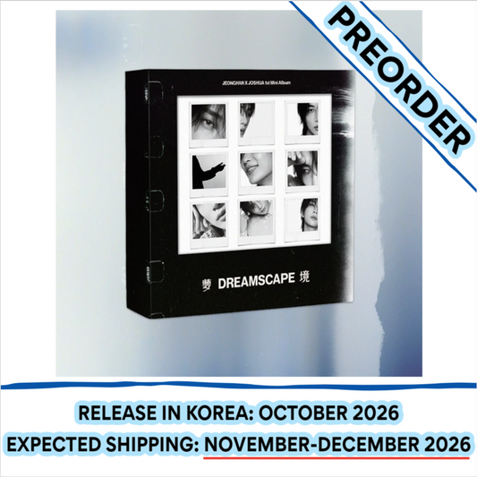 [PREORDER] [SHIPS IN NOV-DEC 2026]   SEVENTEEN JEONGHAN X JOSHUA - DREAMSCAPE 1ST MINI ALBUM - DREAM RECORD Ver.