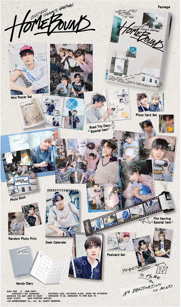 [PREORDER] [SHIPS IN JAN-MAR 2027] EXO - 2027 SEASON'S GREETINGS 'Homebound'