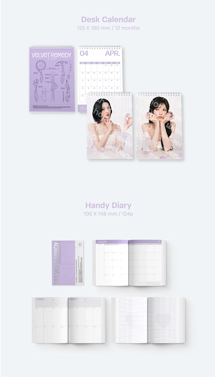 [PREORDER] [SHIPS IN JAN-MAR 2027] RED VELVET - 2027 SEASON'S GREETINGS 'Velvet Remedy'