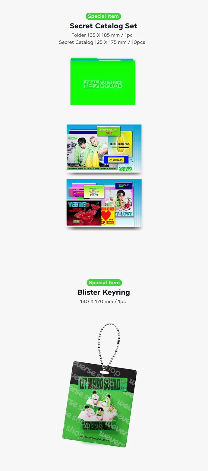 [PREORDER] [SHIPS IN JAN-MAR 2027] NCT 127 - 2027 SEASON'S GREETINGS 'Weird Squad'