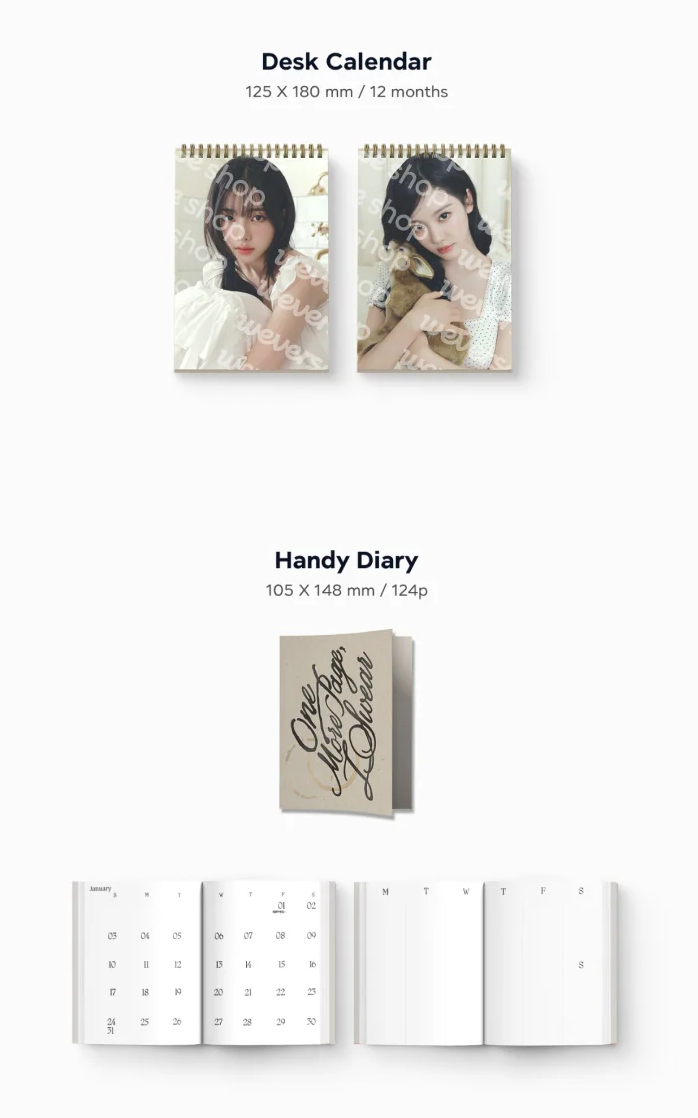 [PREORDER] [SHIPS IN JAN-MAR 2027] AESPA - 2027 SEASON'S GREETINGS