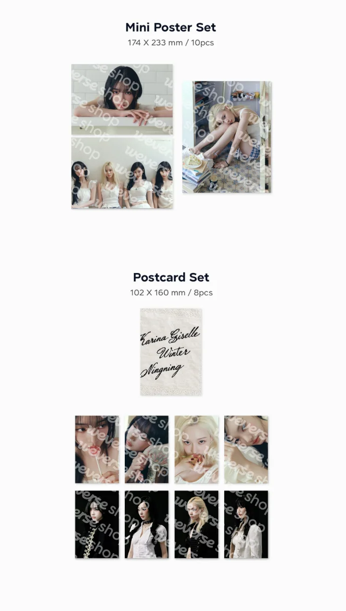 [PREORDER] [SHIPS IN JAN-MAR 2027] AESPA - 2027 SEASON'S GREETINGS
