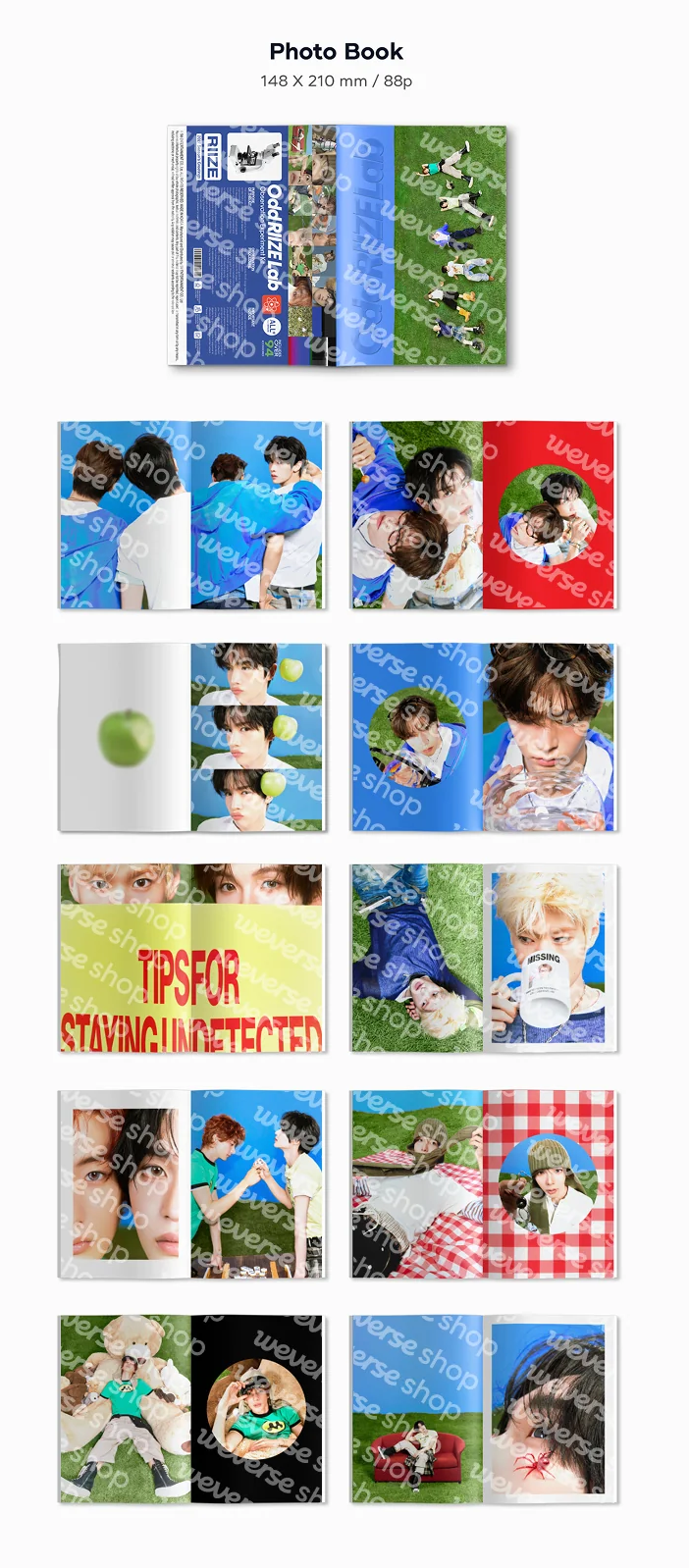 [PREORDER] [SHIPS IN JAN-MAR 2027] RIIZE - 2027 SEASON'S GREETINGS 'Odd Riize Lab'