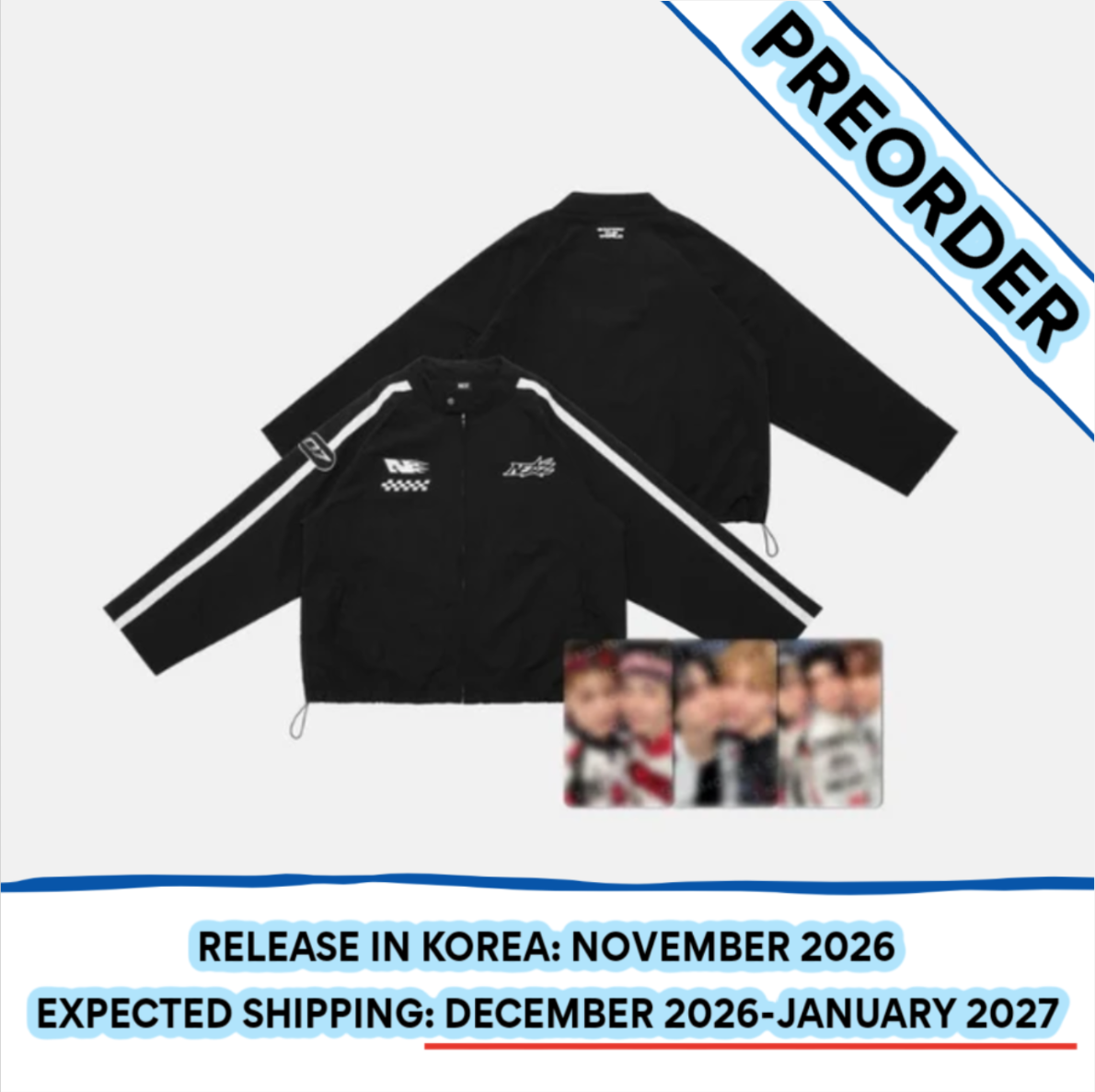 [PREORDER] [SHIPS IN DEC 2026-JAN 2027] NEXZ - 'SAUCIN' THE WORLD' 1ST ASIA TOUR IN SEOUL OFFICIAL MD - JACKET (One Size)