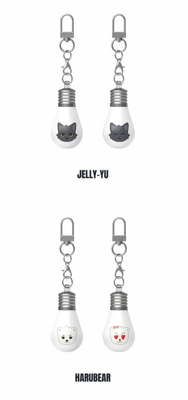 [PREORDER] [SHIPS IN DEC 2026-JAN 2027] NEXZ - 'SAUCIN' THE WORLD' 1ST ASIA TOUR IN SEOUL OFFICIAL MD - NEXZOO LIGHT BULB KEYRING (Member Choice)