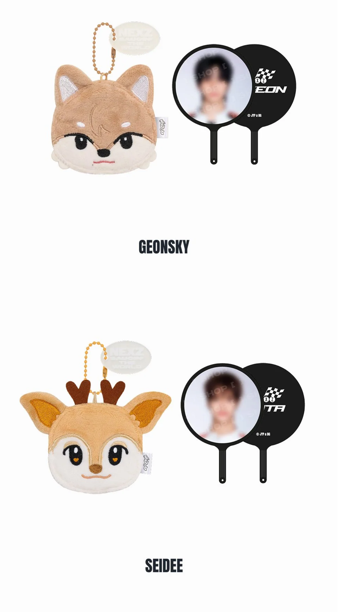 [PREORDER] [SHIPS IN DEC 2026-JAN 2027] NEXZ - 'SAUCIN' THE WORLD' 1ST ASIA TOUR IN SEOUL OFFICIAL MD - NEXZOO PLUSH MINI PICKET KEYRING (Member Choice)