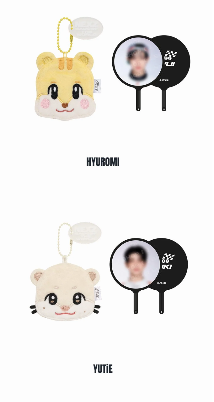 [PREORDER] [SHIPS IN DEC 2026-JAN 2027] NEXZ - 'SAUCIN' THE WORLD' 1ST ASIA TOUR IN SEOUL OFFICIAL MD - NEXZOO PLUSH MINI PICKET KEYRING (Member Choice)