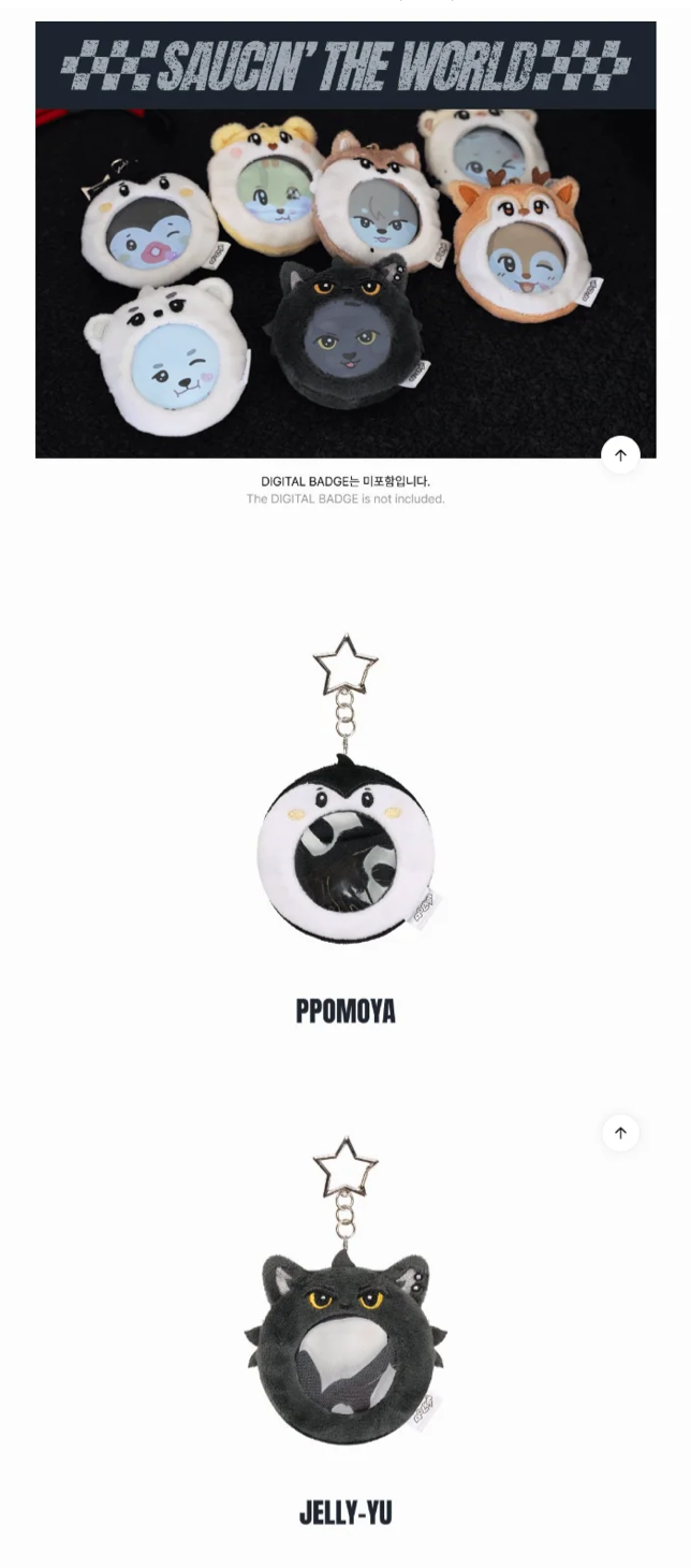 [PREORDER] [SHIPS IN DEC 2026-JAN 2027] NEXZ - 'SAUCIN' THE WORLD' 1ST ASIA TOUR IN SEOUL OFFICIAL MD - NEXZOO BADGE HOLDER (Member Choice)