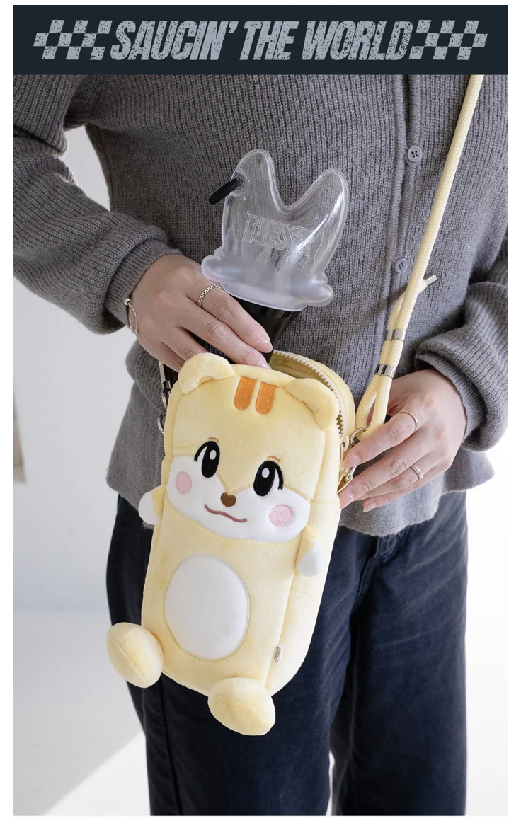 [PREORDER] [SHIPS IN DEC 2026-JAN 2027] NEXZ - 'SAUCIN' THE WORLD' 1ST ASIA TOUR IN SEOUL OFFICIAL MD - NEXZOO LIGHT STICK CROSS BAG (Member Choice)
