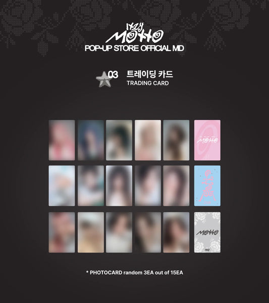 [PREORDER] ITZY - MOTTO POP UP OFFICIAL MD TRADING CARD (Random 3 out of 15)