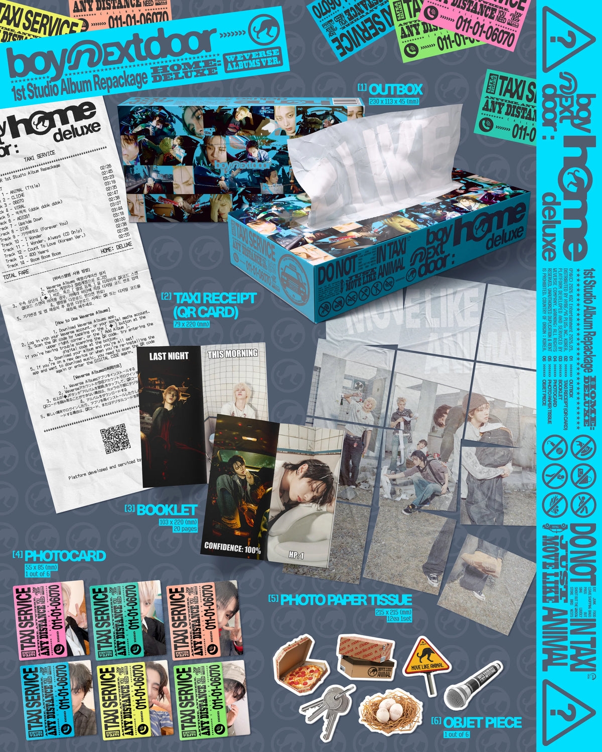 [PREORDER] [SHIPS IN OCT-NOV 2026] BOYNEXTDOOR - HOME:DELUXE 1ST STUDIO REPACKAGE WEVERSE ALBUMS Ver.