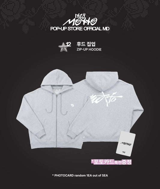 [PREORDER] ITZY - MOTTO POP UP OFFICIAL MD ZIP-UP HOODIE