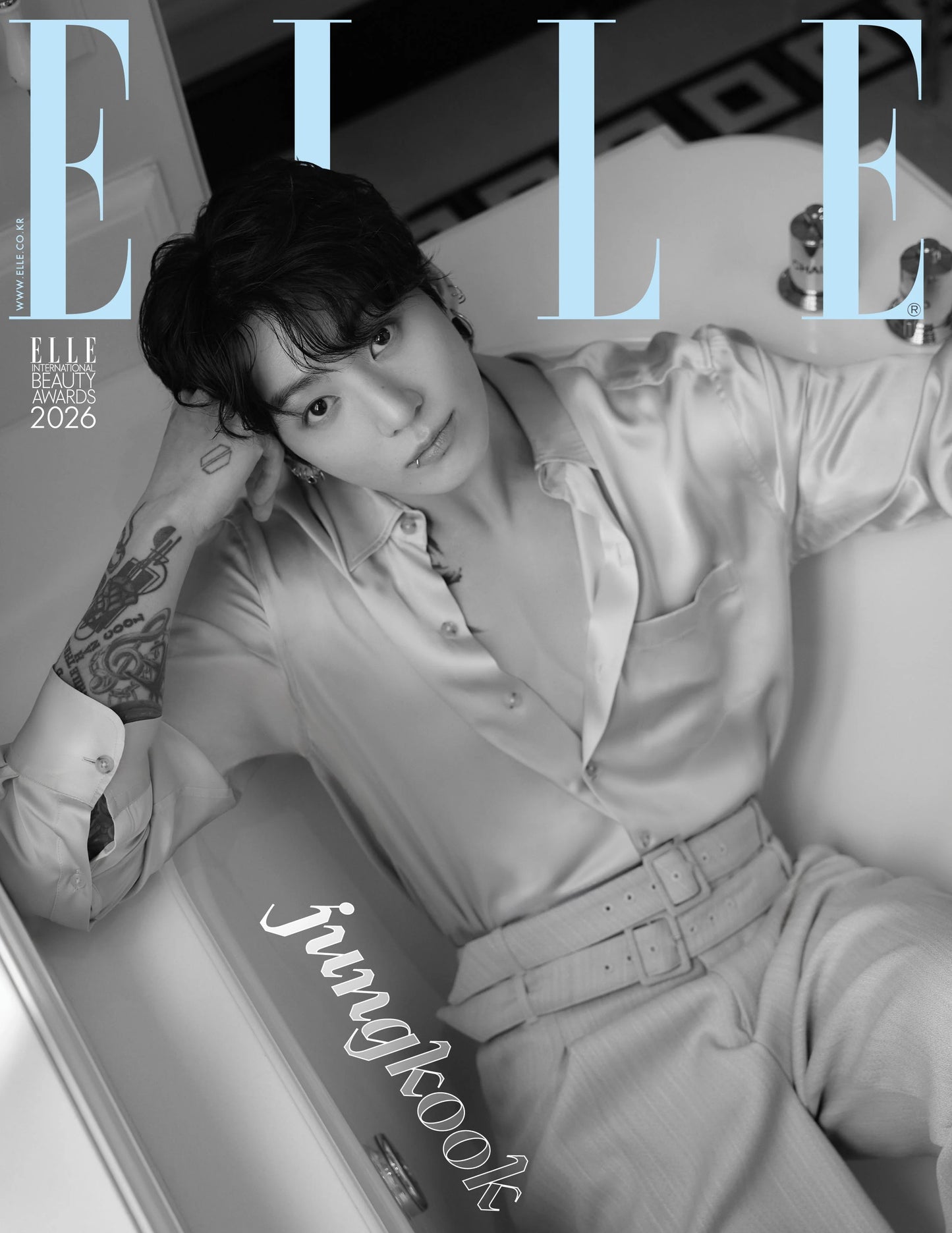 [PREORDER] ELLE - [2026 January] - Cover : BTS JUNGKOOK