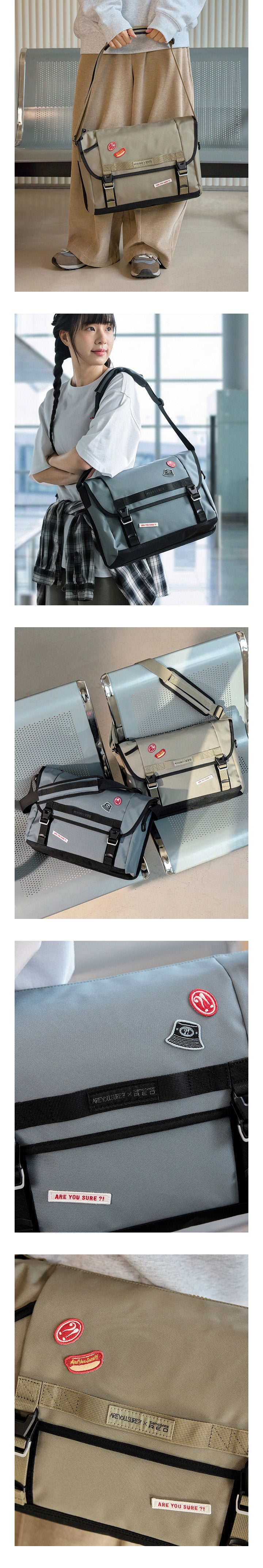 [PREORDER] BTS JIMIN & JUNG KOOK - ARE YOU SURE?! SEASON2 MD [ARE YOU SURE X SAMSONITE] Messenger Bag