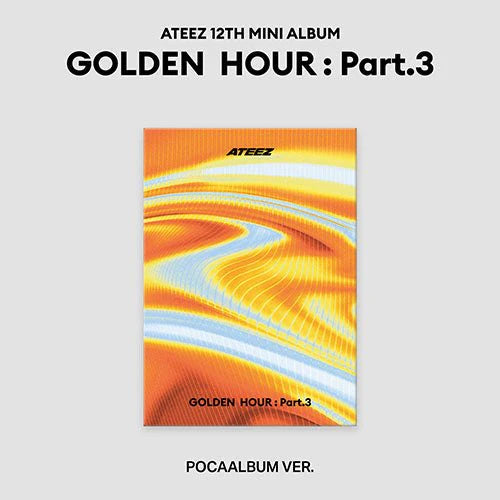 ATEEZ - GOLDEN HOUR : PART.3 12TH MINI ALBUM POCA ALBUM (Member Choice)