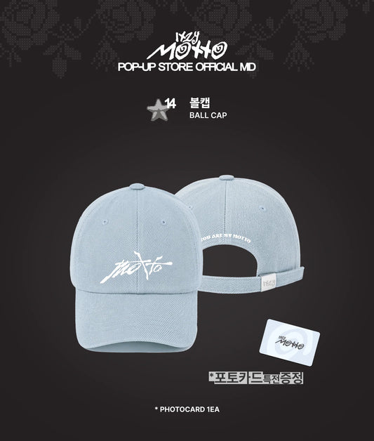 [PREORDER] ITZY - MOTTO POP UP OFFICIAL MD BALL CAP