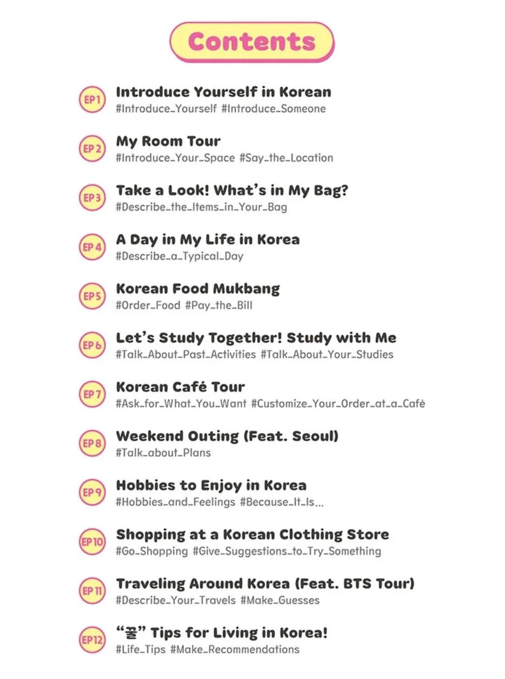 [SHIPS AT THE END OF JUNE] BTS - EASY KOREAN with BTS (New Cover Edition)