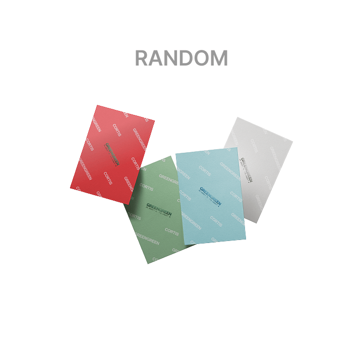 [ON BACK-ORDER] [SHIPS IN 2-3 WEEKS] CORTIS - GREENGREEN 2nd EP Album WEVERSE ALBUMS Ver. RANDOM COVER