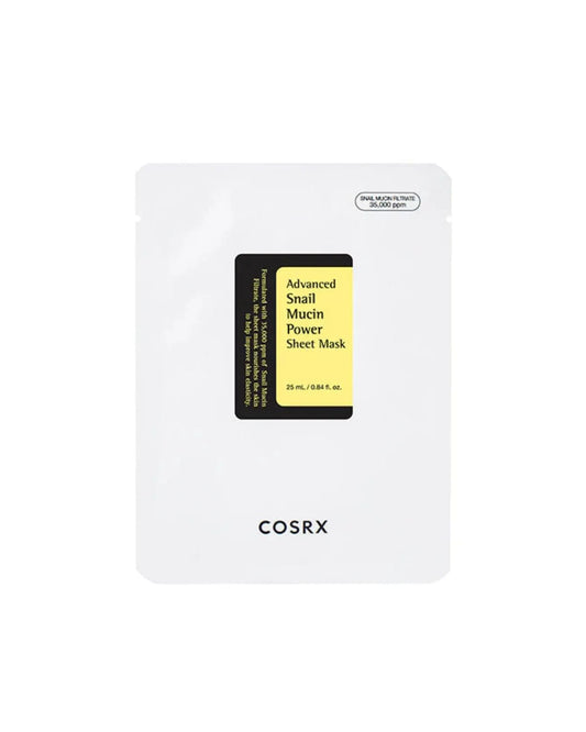 COSRX – Advanced Snail Mucin Power Sheet Mask, 25ml