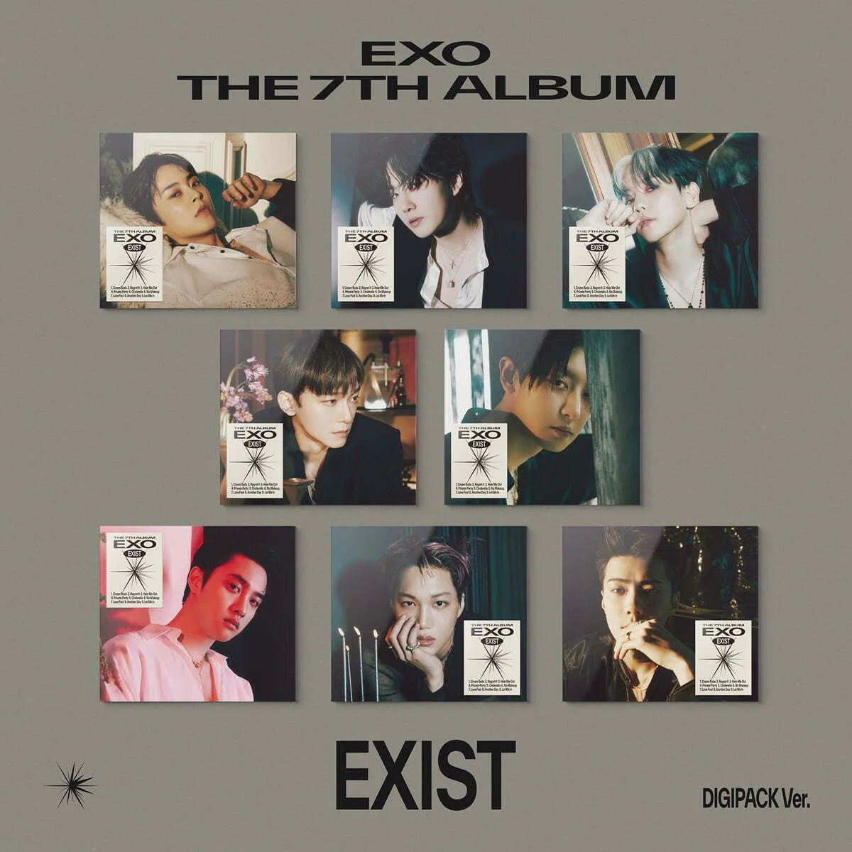 EXO - 7TH ALBUM [EXIST] DIGIPACK Ver.