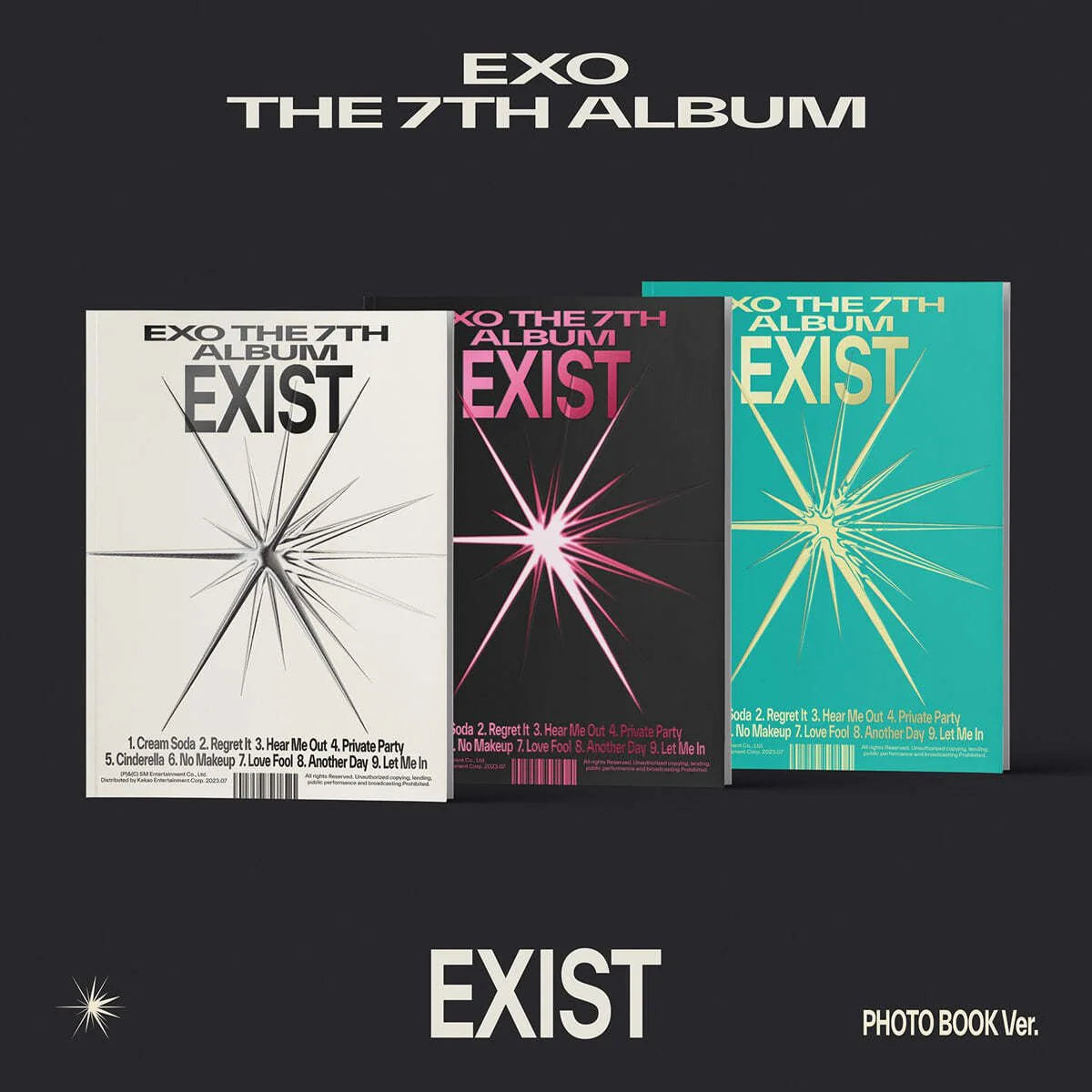 EXO - 7TH ALBUM [EXIST] PHOTOBOOK Ver.