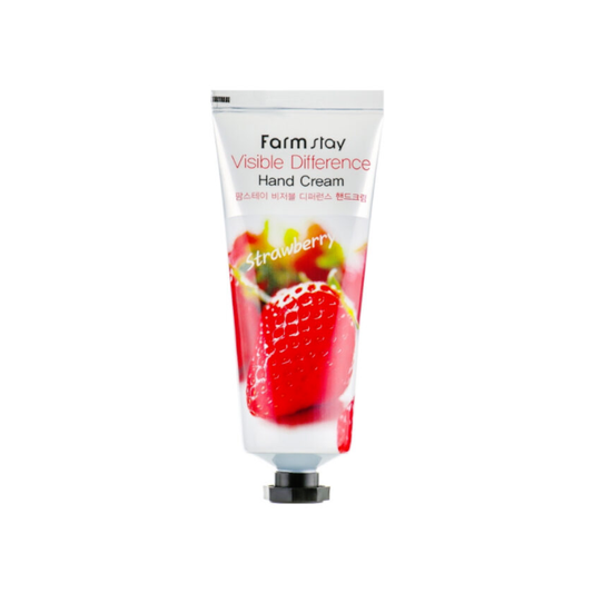 Farmstay – Visible Difference Hand Cream Strawberry, 100g
