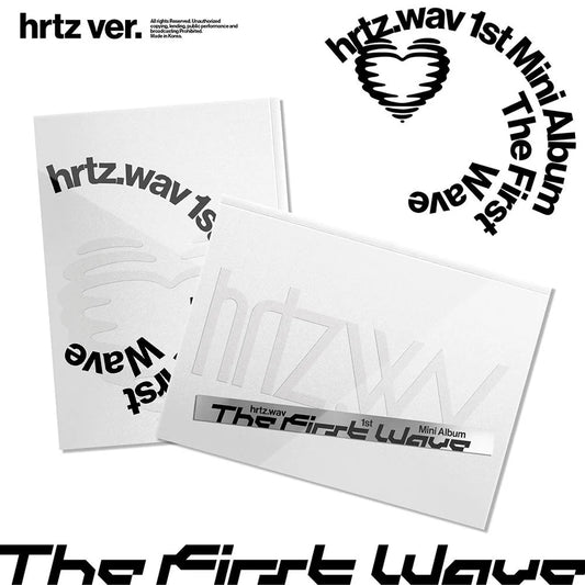 [ON BACK-ORDER] [SHIPS IN 2-3 WEEKS] HRTZ.WAV - THE FIRST WAVE 1ST MINI ALBUM STANDARD HRTZ Ver.
