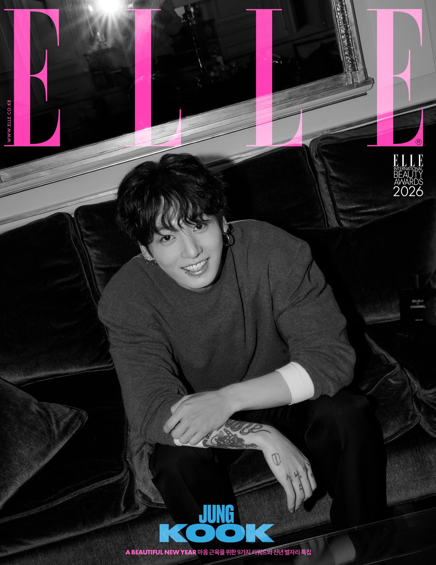 [PREORDER] ELLE - [2026 January] - Cover : BTS JUNGKOOK
