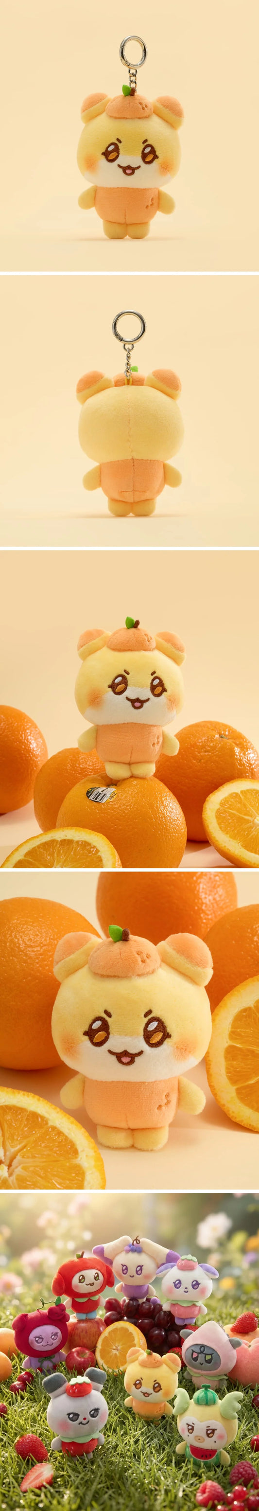[PREORDER] [SHIPS IN SEPT-NOV] ATEEZ - MIGHTEEZ FRUIT PLUSH KEYRING BERRY BREEZY FAIRY (Member Choice)