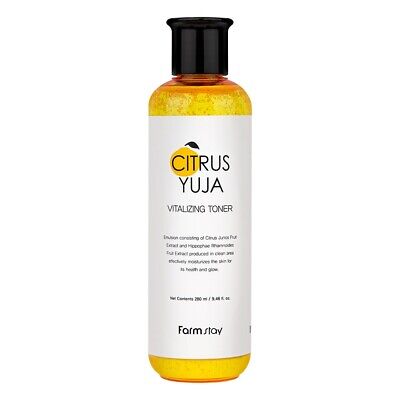 Farmstay – Citrus Yuzu Vitalizing Toner Emulsion, 280ml
