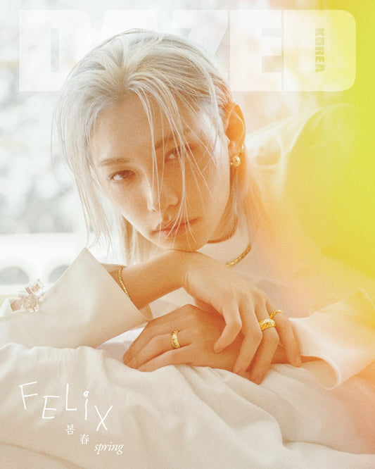 Stray Kids April Issue - FELIX - DAZED & CONFUSED Magazine 2026 Cover A