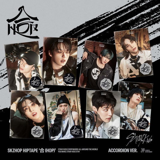 STRAY KIDS SKZHOP HIPTAPE [合 (HOP)] (ACCORDION VER.) (Version Choice)