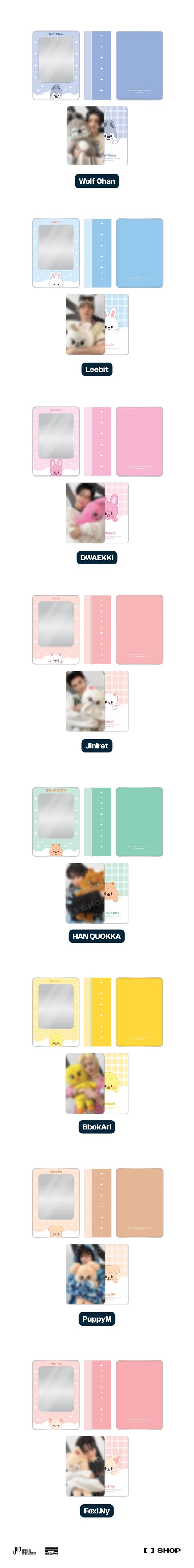 Stray Kids [dominATE : celebrATE] SKZOO Photocard Tincase (Member Choice)