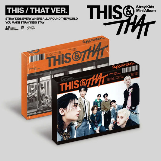 Stray Kids - 10TH MINI ALBUM 'THIS & THAT' STANDARD THIS Ver. / THAT Ver. (Version Choice)