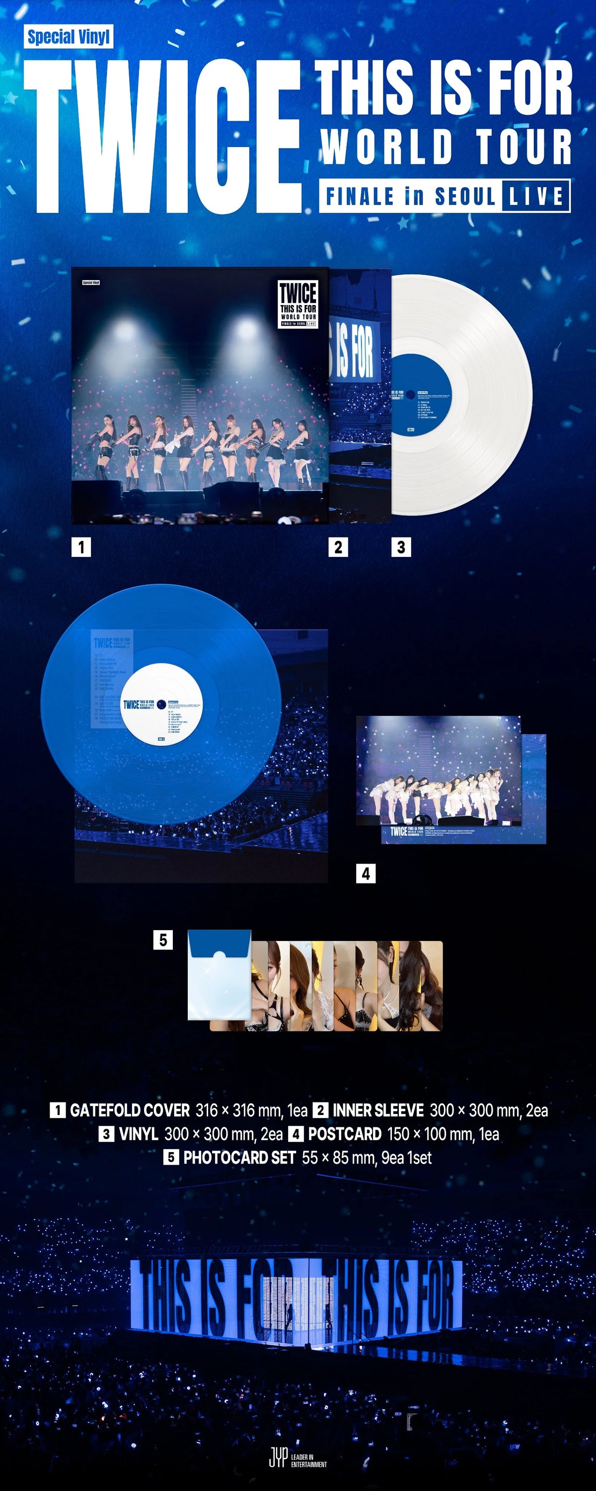 [PREORDER] [SHIPS IN NOV-DEC 2026] TWICE - THIS IS FOR WORLD TOUR FINALE IN SEOUL LIVE LP (POB Choice)